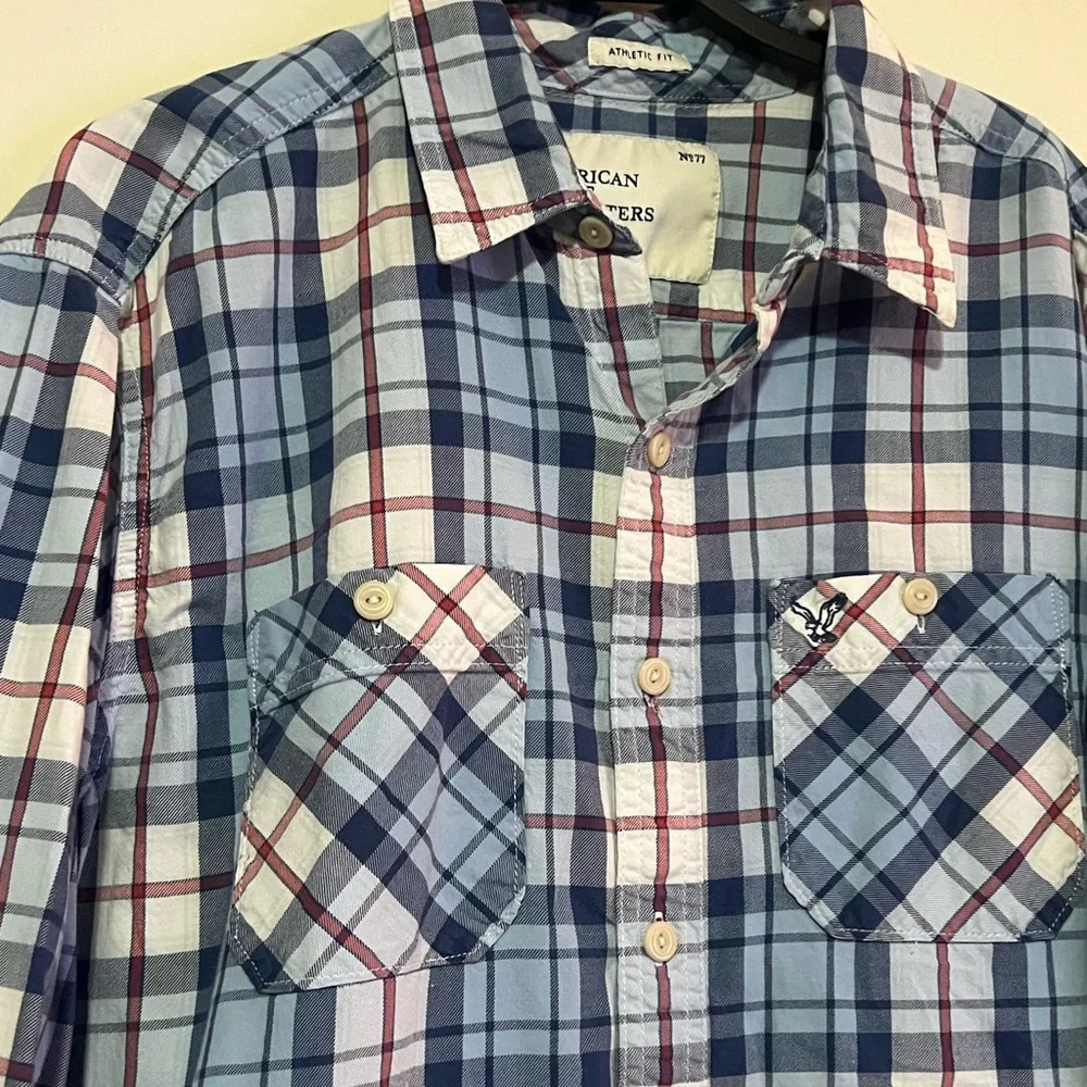 🖤 American Eagle Outfitters Classic Plaid Top🖤